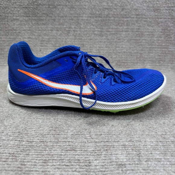 Nike Zoom Rival Distance Shoes Mens 7 Blue Track Spikes Athletic Gear DC8725-401 - Picture 9 of 13